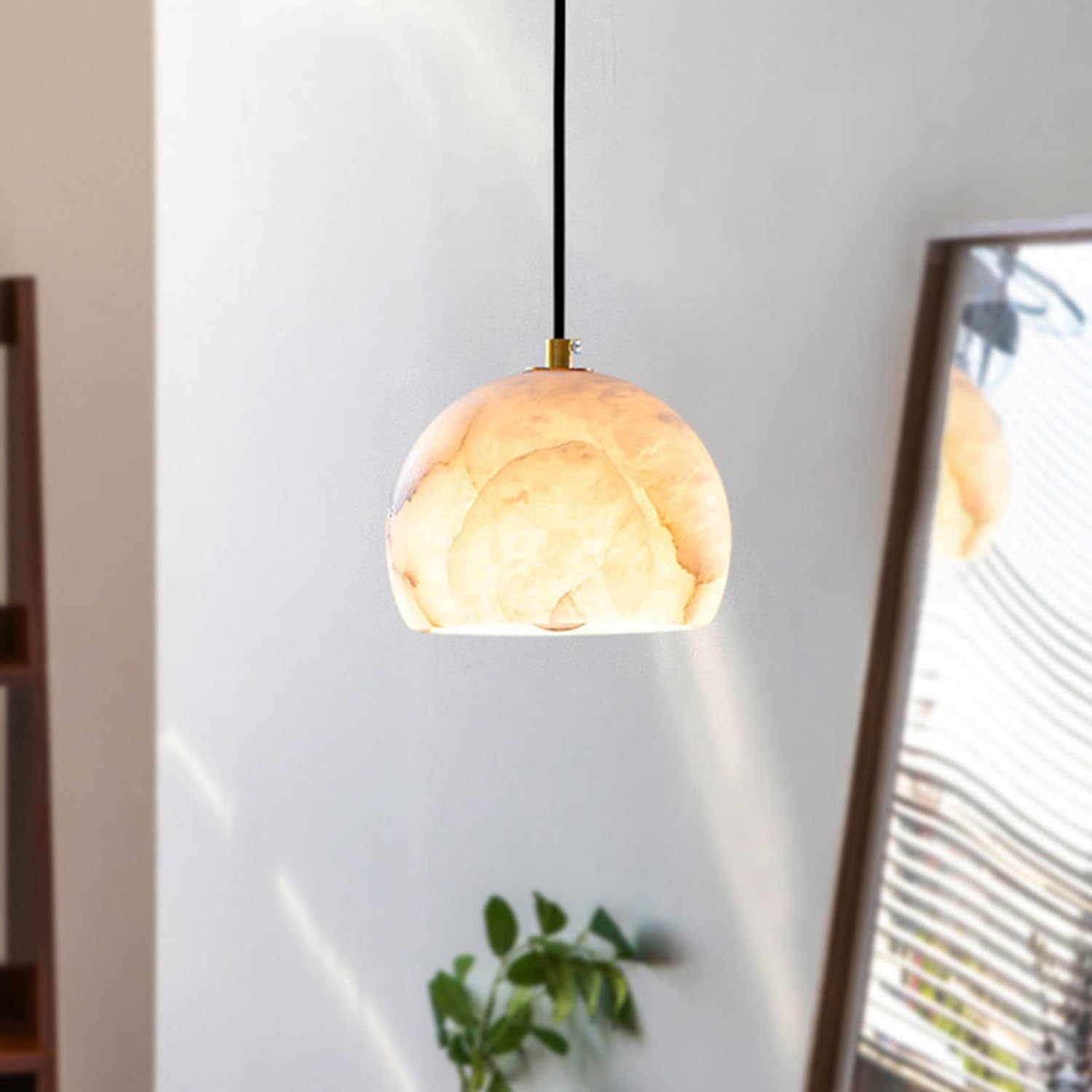 Lampada a sospensione moderna in marmo nordico a sospension