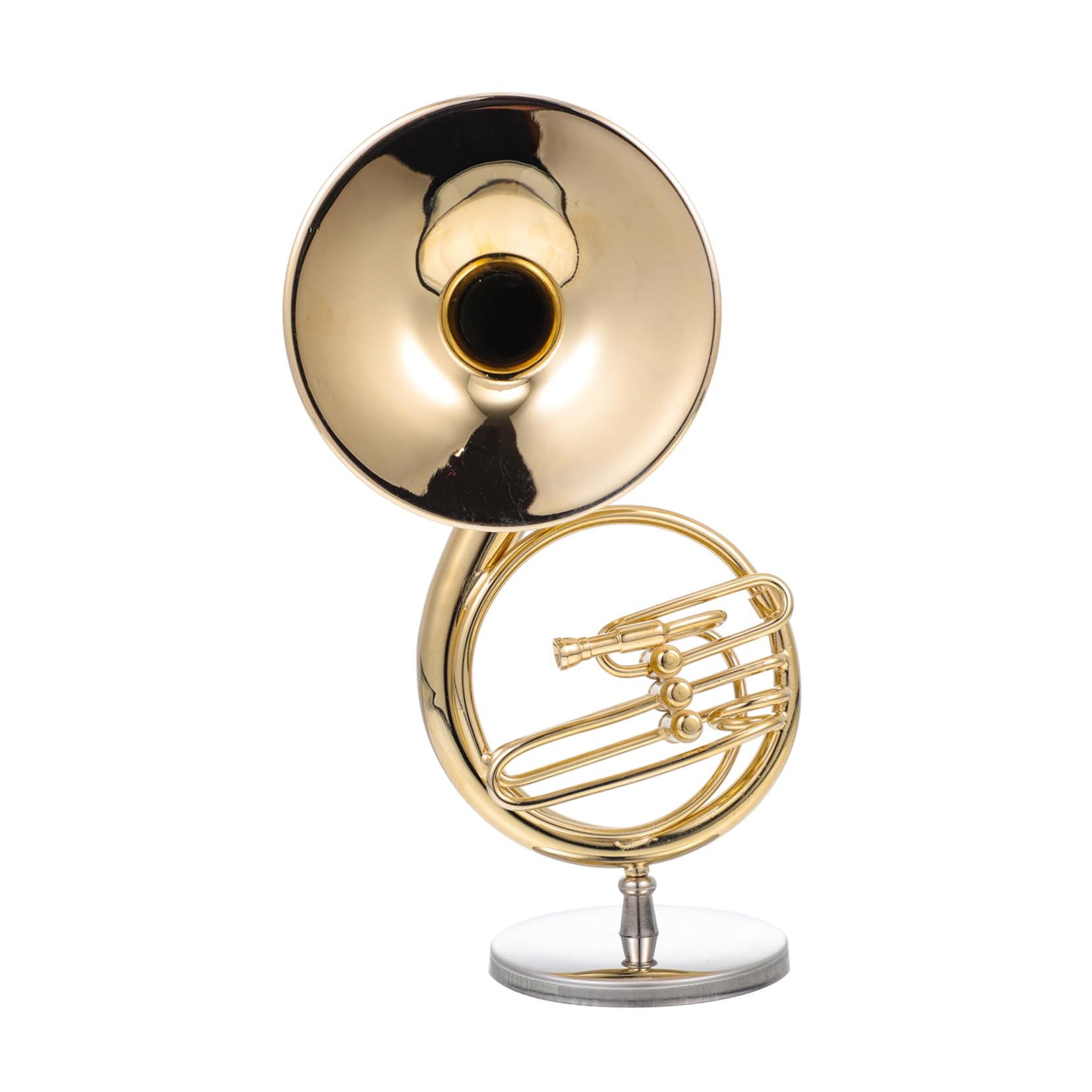 BESPORTBLE Artistic Sousaphone Model 1 Set Mini Box Delicate Instrument Decoration for Living Room