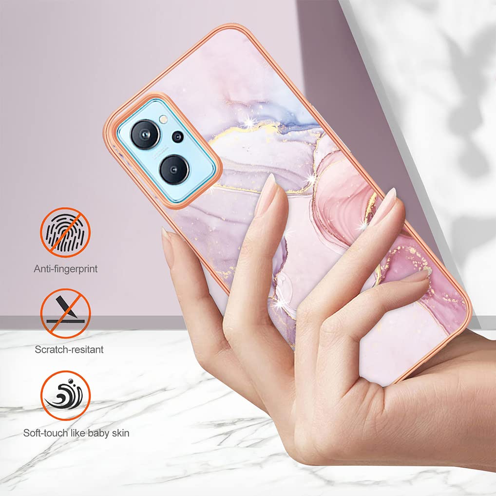 SEAHAI Cover Militare Oppo A96/A76/Realme 9i Con Supporto Pieghevole – Paraurti Morbido Grigio
