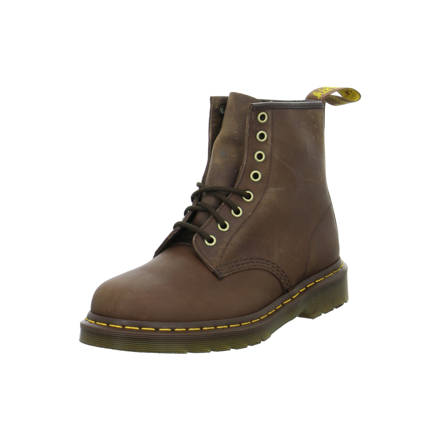 Dr Martens Unisex 1460 Crazy Horse Leather 8 Eye Boot Dark Brown 14 Women 13 Men