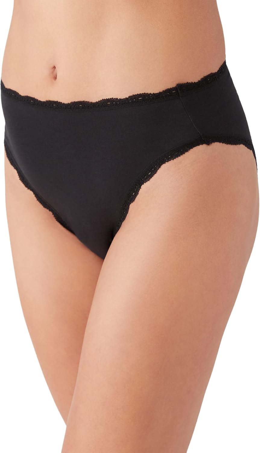 b.tempt'd womens Inspired Eyelet Full Coverage Hi Leg Brief Panty, 971219 - Image 3
