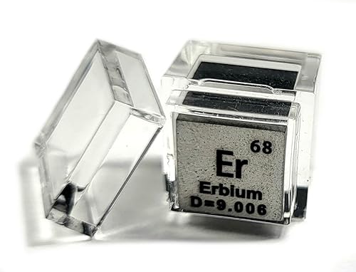 Miniatura 35 de Cubo de metal cobalto de 0.39 pulgadas (0.394 in) hasta un 99.9% puro elemento de tabla periódica de densidad grabada, colección de bloques