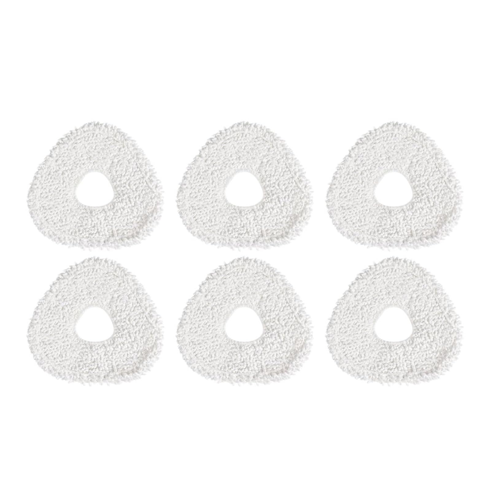 Chiffons de nettoyage pour Narwal J1 J2 T10 - Lot de 6 lingettes de rechange pour robot balai