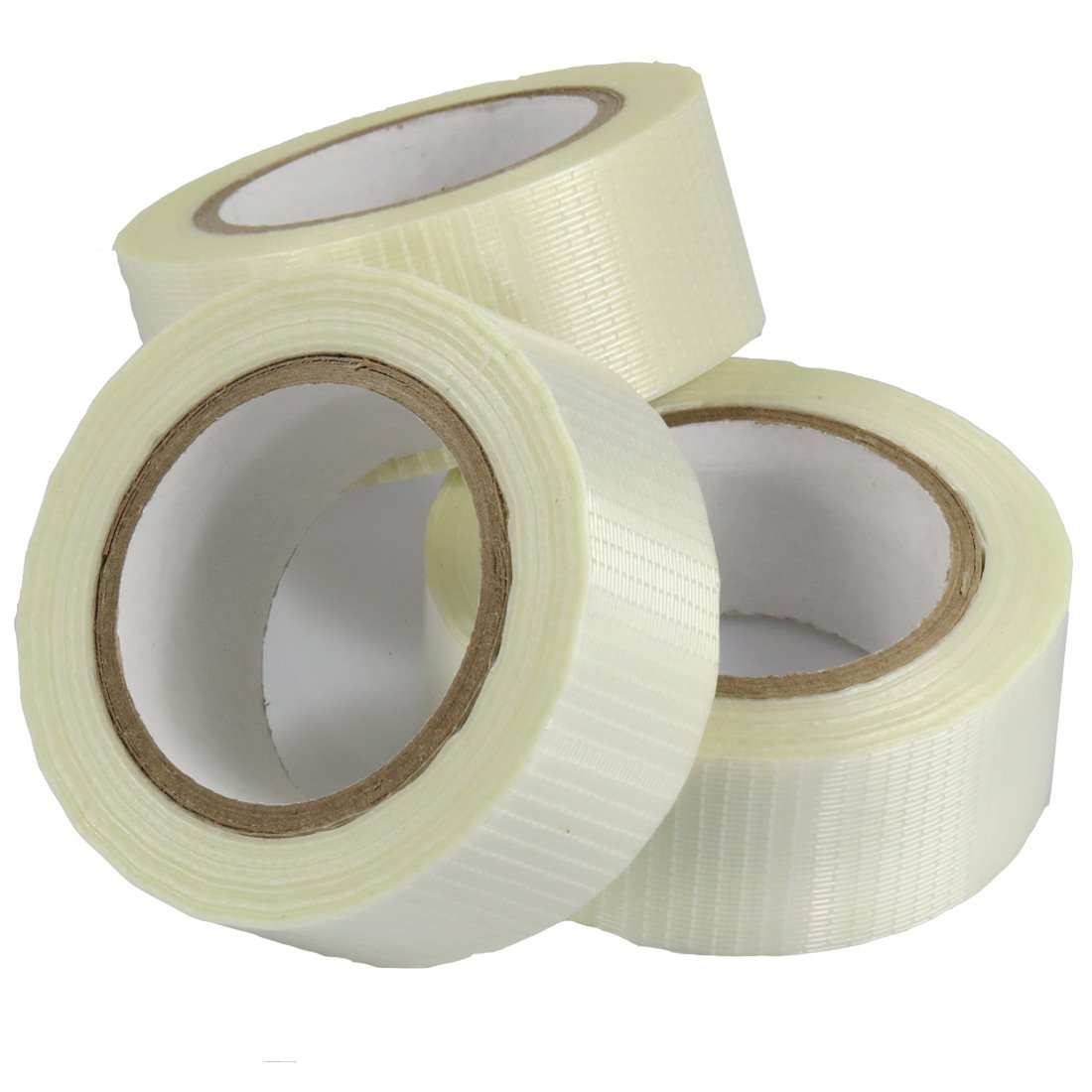 Triplast 50 m 2-Inch Reinforced Glass Filament Tape (Pack of 3)