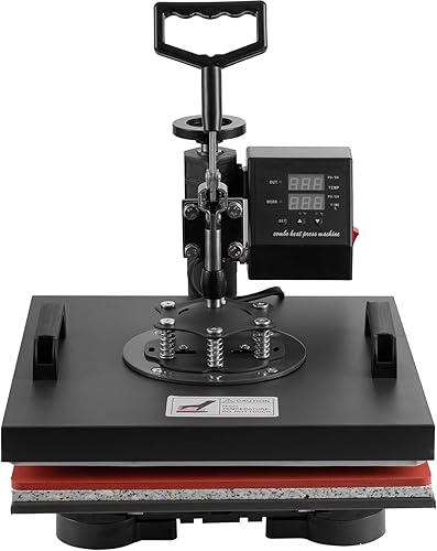 Miniatura 4 de Máquina de transferencia de calor 8 en 1, máquina de transferencia de calor de 15 x 15 pulgadas, máquina de prensa de calor por sublimación para