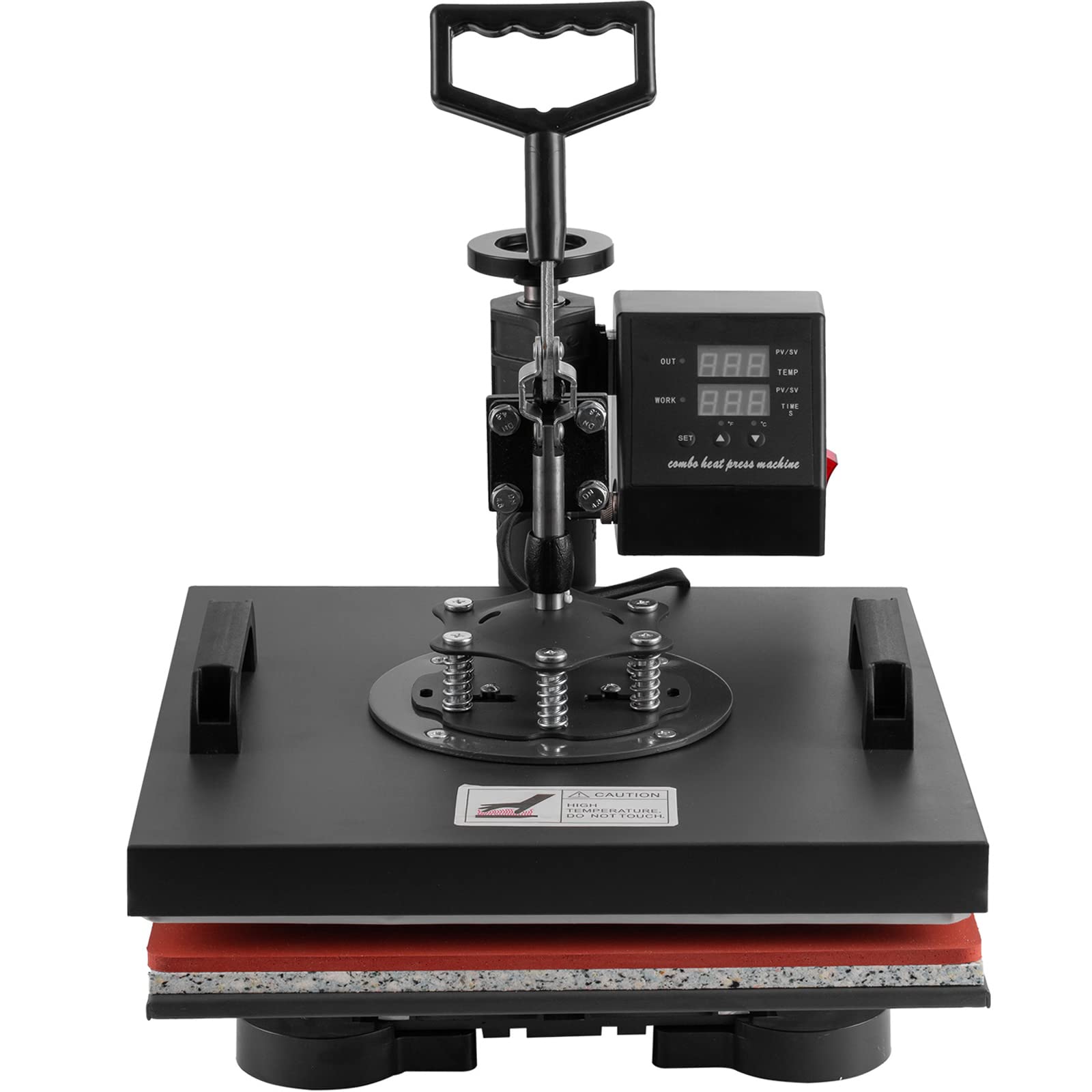 Heat Press 8 in 1 Heat Transfer Machine 15x15 Inch Swing Away Transfer Sublimation Heat Press Machine for T Shirts Hats Mugs and Plates 8 in 1 15x15 inch product thumbnail 5
