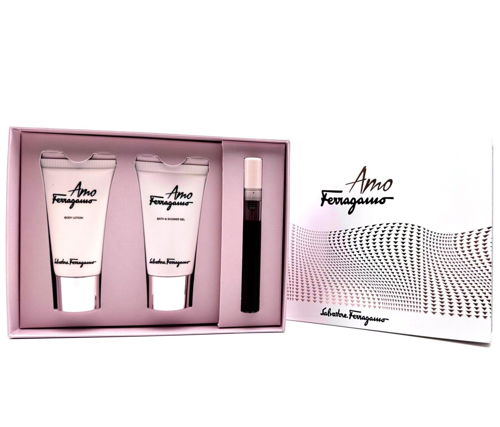 Salvatore Ferragamo Amo Women Mini Set edp 5 ml + bl 30 ml + bath & sg 30 ml