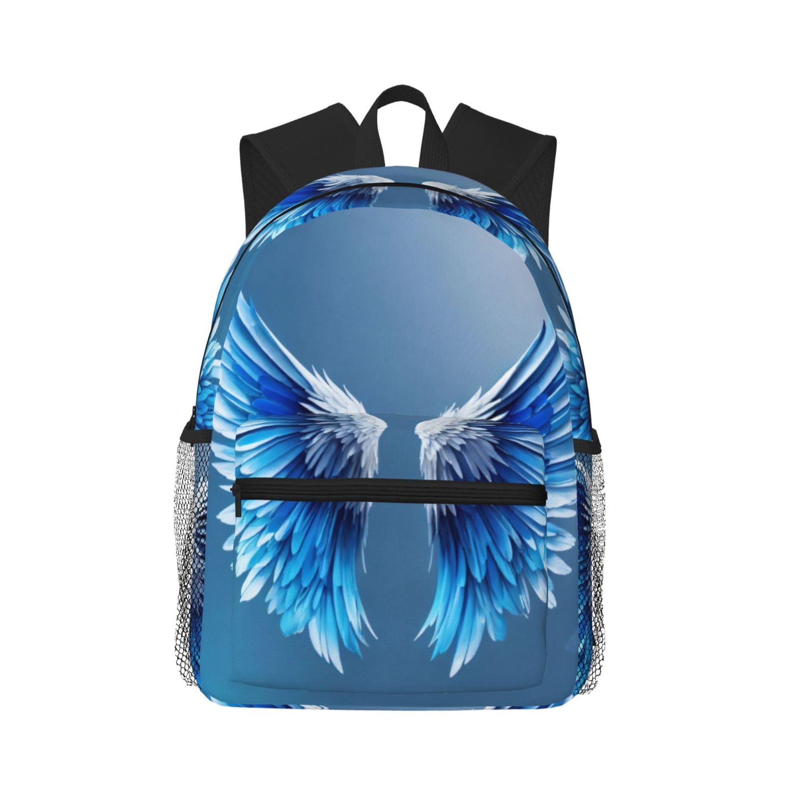 MyPiky Angel Wing Print Backpack For Women Men,Travel Laptop Backpack,Computer Bag,Casual Backpack Travel Bag