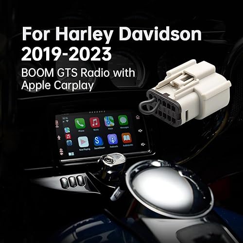 Miniatura 2 de Apple Car Play - Enchufe de puente para Harley Davidson Road Glide, Street Glide y HD Ultra Limited 2019-2023 con Apple Carplay