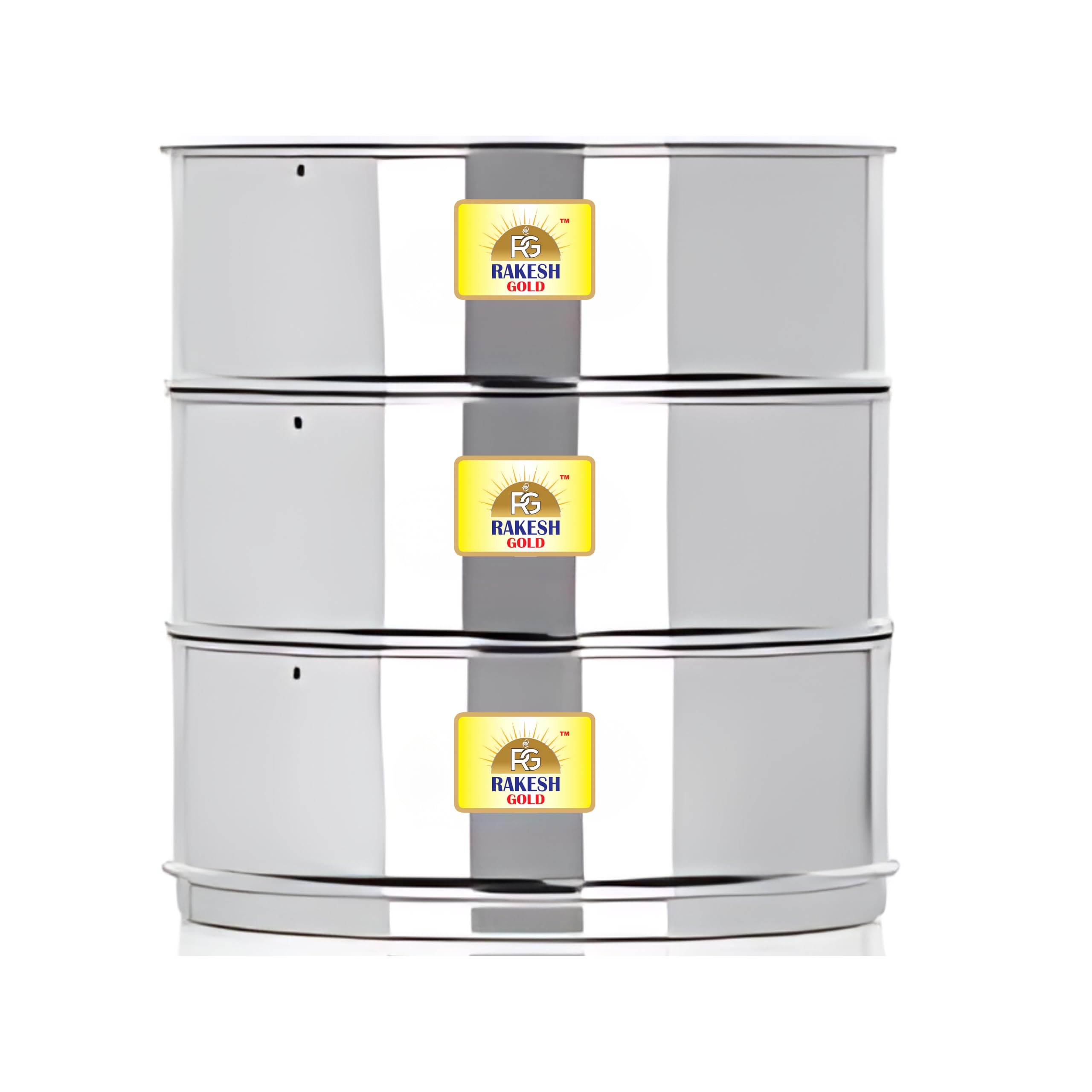 Rakesh Gold Cooker Separator - Stackable Stainless Steel -6