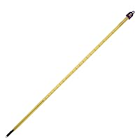 Vista 5 de SP Bel-Art H-B - Termómetro de laboratorio líquido en vidrio de fácil lectura, -10 a 230.0 °F, inmersión total, ecológico, sin plomo, biodegradable