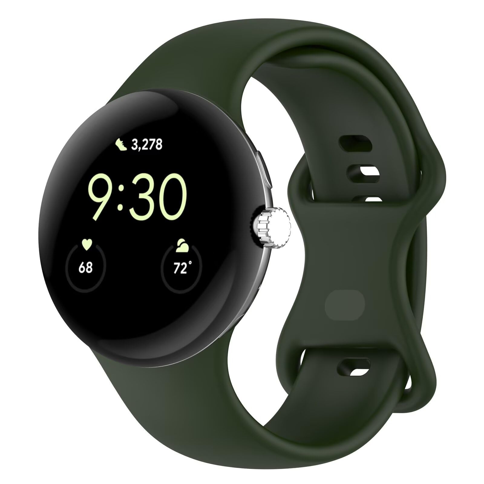 TingYR Strap Compatible with Google Pixel Watch 3 45mm, Convenient, Slim