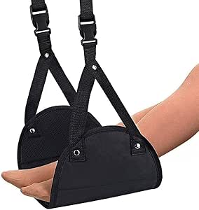 Poggiapiedi Per Aereo Bambini - Pieghevole, Portatile, Trasforma Sedile In Lettino Da Viaggio - Foto 6