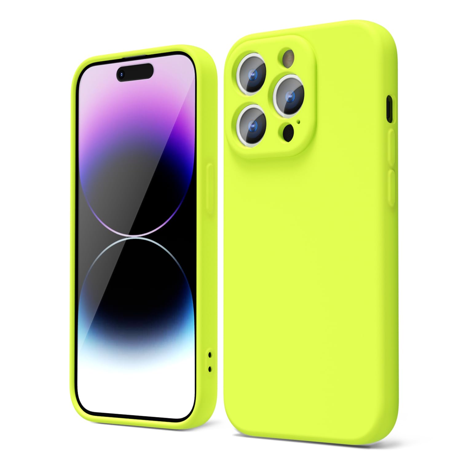 oakxco for iPhone 16 Pro Max Case Liquid Silicone, Soft Rubber Gel Elegant Aesthetic Basic Simple Cover, Cute Thin Slim TPU Matte Solid Color Plain Smooth Case for Women Girl, Light Pink — view 318