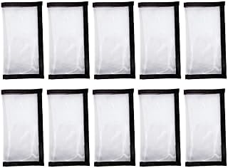 Gdfnmogo - Funda protectora transparente de PVC para cebos de pesca y anzuelos (10 unidades), color blanco
