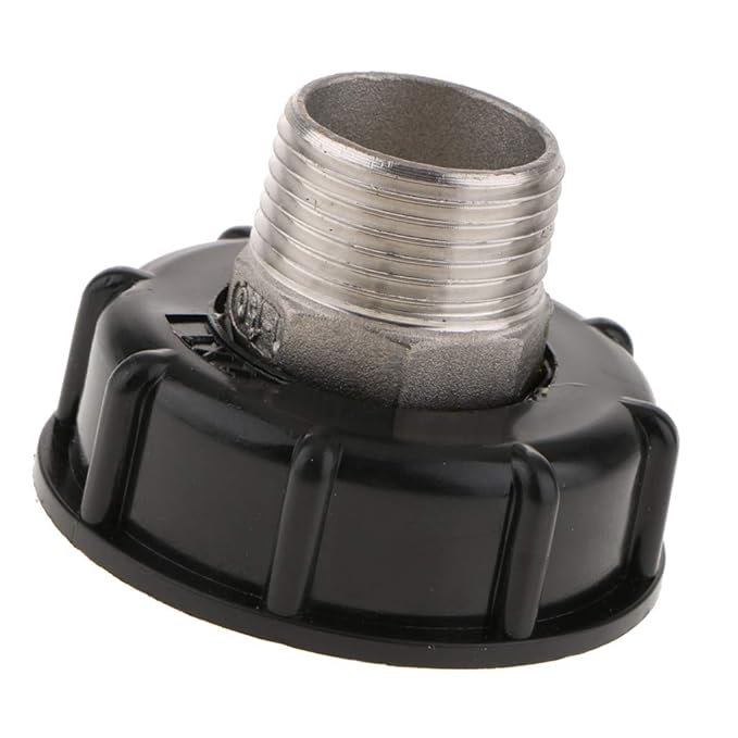 arythe 1000L IBC Water Tote Tank Adapter Hose Cap for 60mm Thick Thread