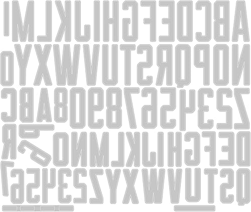 Miniatura 2 de Sizzix Sizzx Thinlits Juego de troqueles de 73 piezas de teoría alfanumérica de Tim Holtz  665924  Capítulo 3 2022, 73 unidades (paquete de 1),