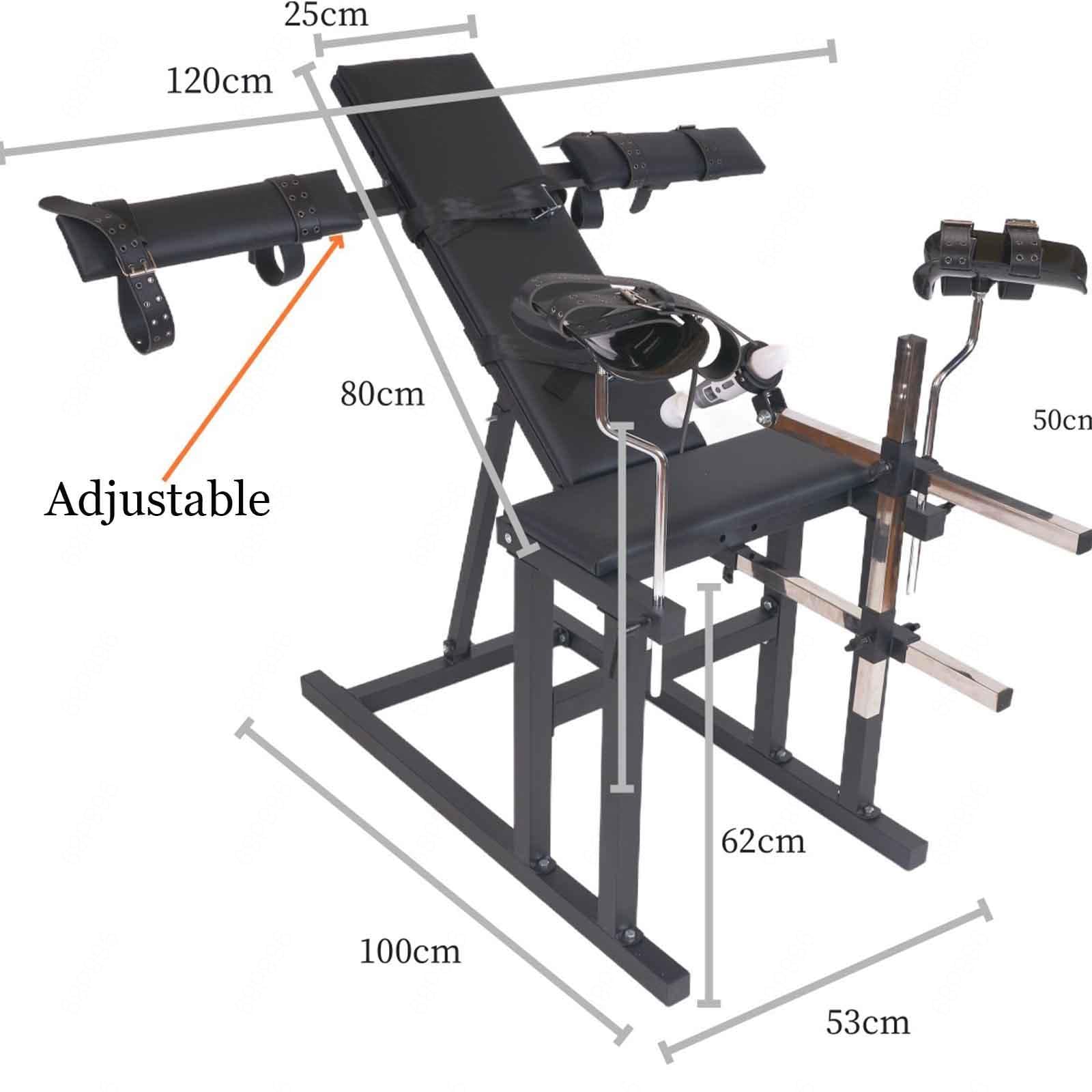 Fauteuil Adulte Érotique Chaise Sexuel Adulte Reglable Machine Sex Machine,B