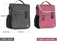 Vista 2 de Rhinowalk Bolsa de manillar de bicicleta, bolsa delantera para bicicleta de carretera, bolsa de marco de bicicleta, bolsa de cesta de bicicleta