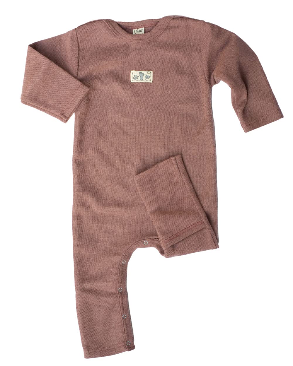 Lilano, Kombinezon z kopertą, 70% wełna (kbT), 30% jedwab, 210 g/m², Mauve, 80