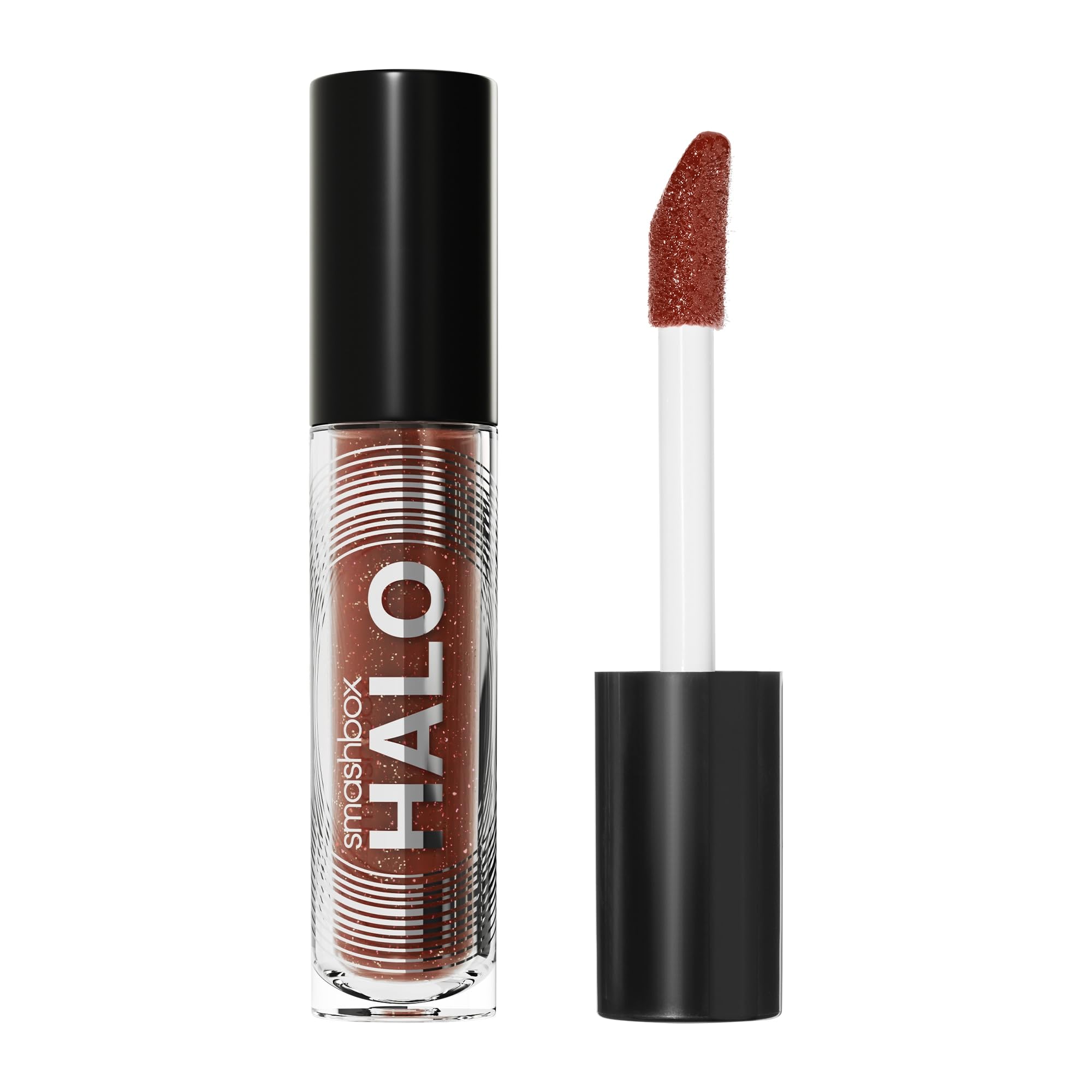 Smashbox Halo Plump Glow Lip Gloss Non-Sticky Hydrating Plumping Lip Gloss with 6-Hour Shine Hyaluronic Acid and Vitamins