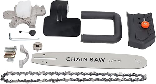 Miniatura 6 de Soporte de sierra de cadena eléctrica, montaje de acero de alta velocidad, accesorio de motosierra, herramienta de corte de madera para amoladora