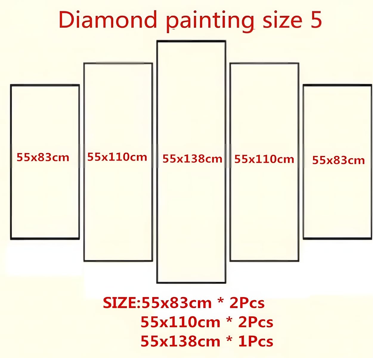 Diamentowe malowanie 5 sztuk zachód słońca kwiat diament malarstwo dla dorosłych, DIY DIY dzieci haft krzyżykowy, zestaw do haftu dla początkujących, obrazy dekoracja salonu, prezent dla kobiet 275 x