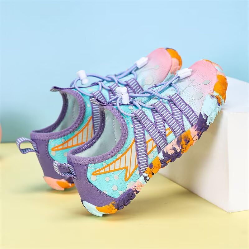 Kid Boys Girls Lightweight Breathable Beach Shoes for Swimming Upstream Water Sport3