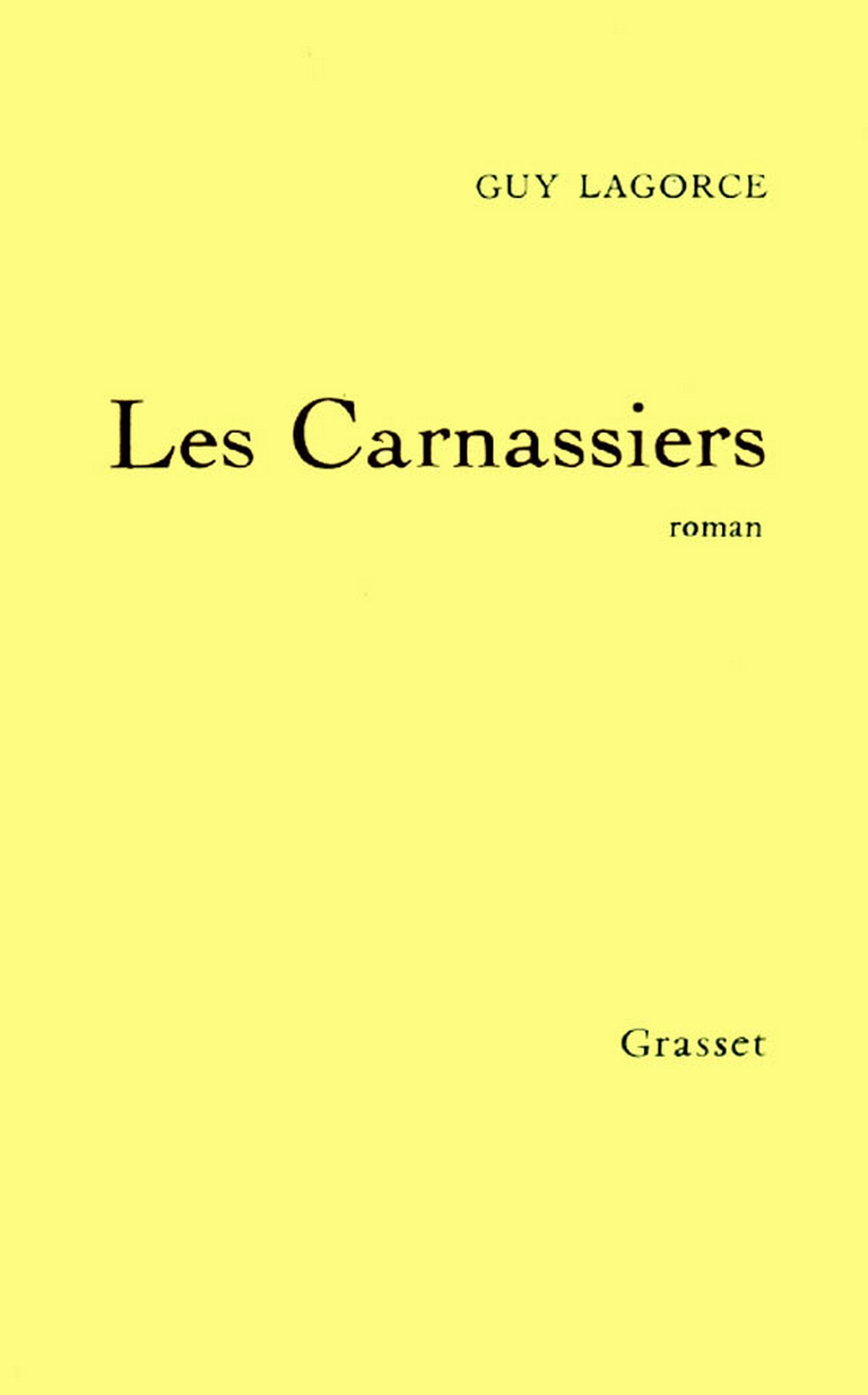 Les Carnassiers (French Edition)