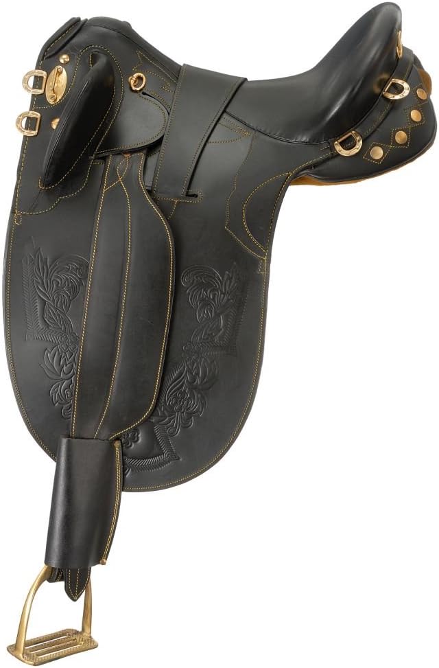 Tough 1 Australian Saddle Outrider Hornless Stock Poley Kneepad AS1478