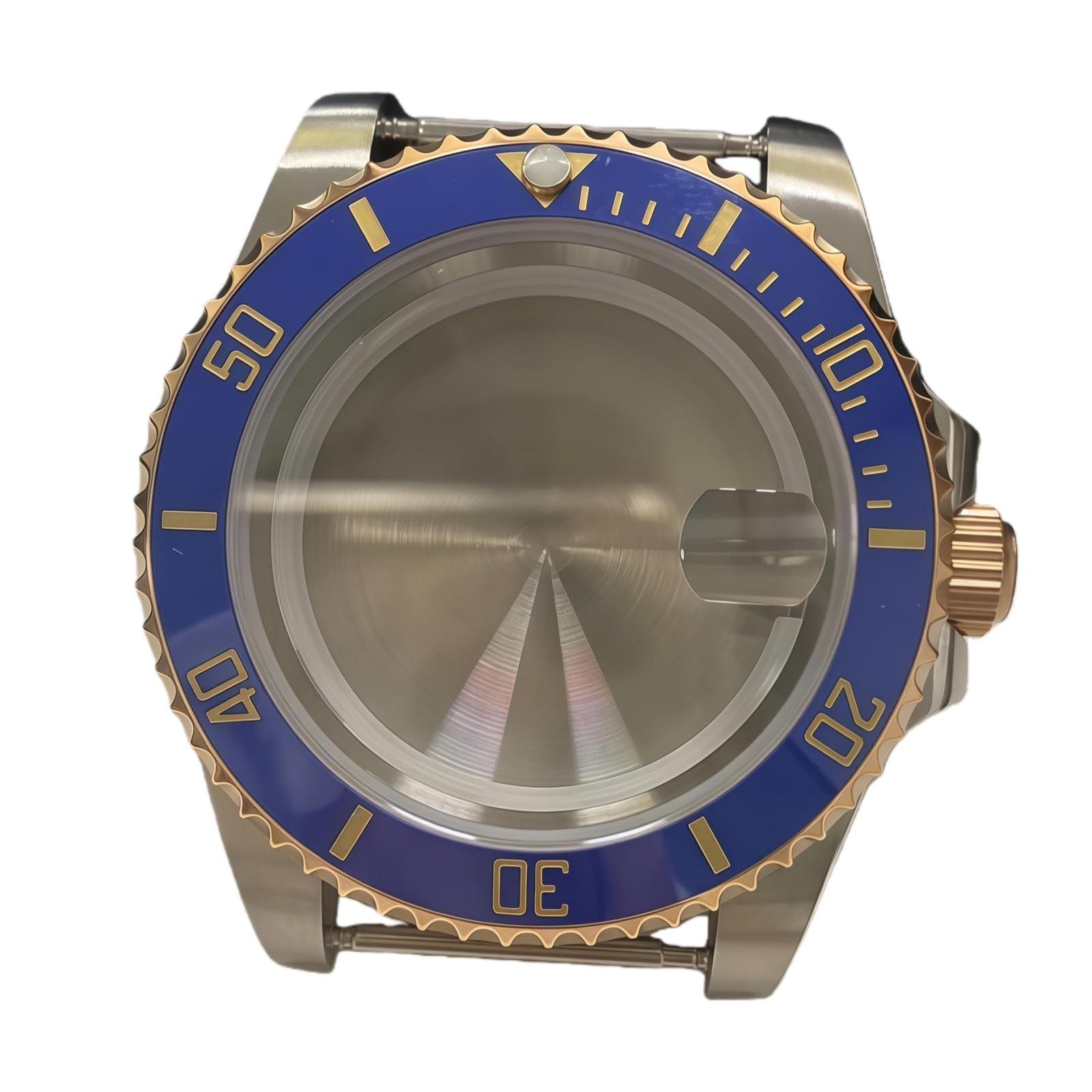 Ersatz Uhrengehäuse Set 41mm Bicolor Roségold Mingzhu 2813 8205 Werk Saphirglas Modding Teile für Rolex Submariner-5 41MM