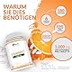 Vitamin C 1000mg Hochdosiert - 180 Vegane Tabletten für 6 Monate - Vit C als L-Ascorbinsäure - Nu U Nutrition