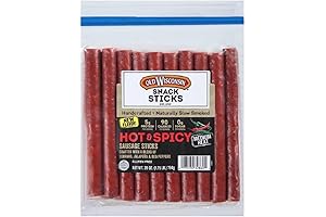 Usingers Beef Hot & Spicy Sausage Snack Sticks, 28oz
