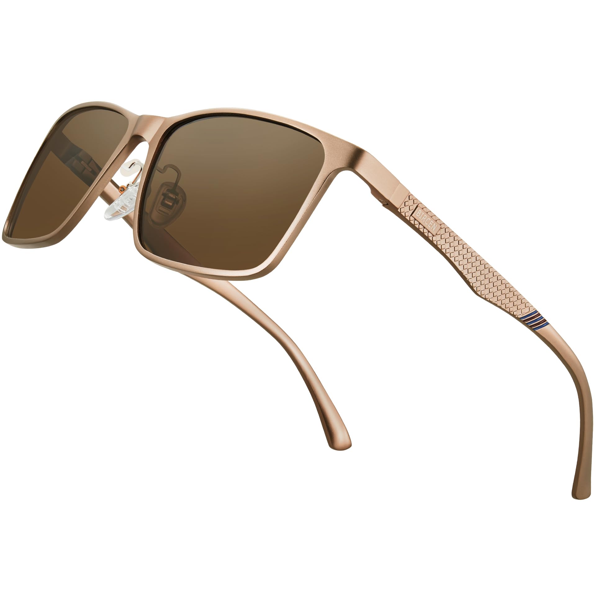 BIRCEN Mens Polarized Metal Sunglasses: 0.8 oz &amp; UV Protection Sun Glasses