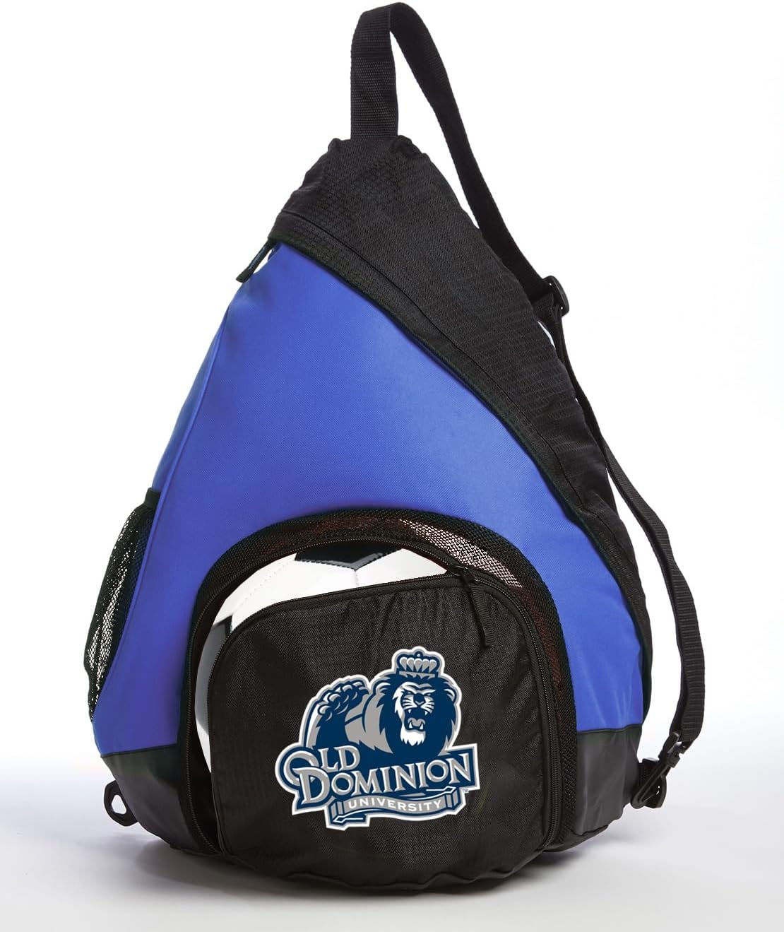 Broad Bay ODU Backpack with Soccer Ball or Volleyball Bag Old Dominion University Sports Gear Compartment Practice Bag