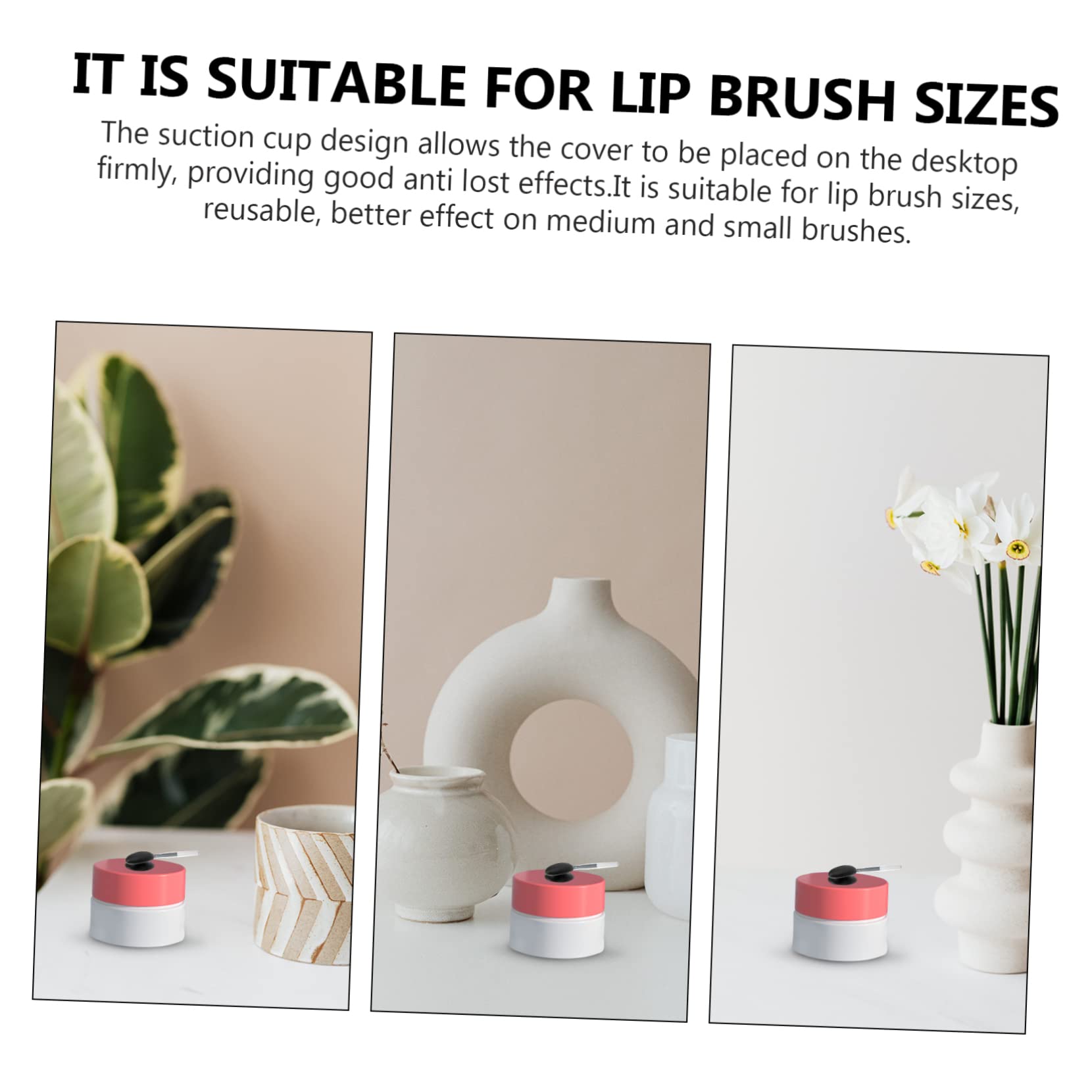 Beatifufu Makeup Brush Net Covers 12 Silicone Lip Brush Covers Brush Head Holder for Travel