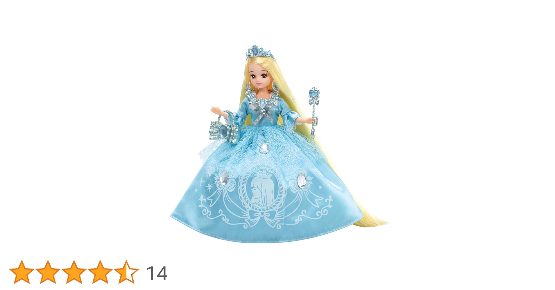 ✨新品極美42✨まるでリカちゃん❣✨セレブ可愛い女優襟✨プリンセスDress型✨ Amazon.co.jp: タカラトミー リカちゃん ドレス LW-22
