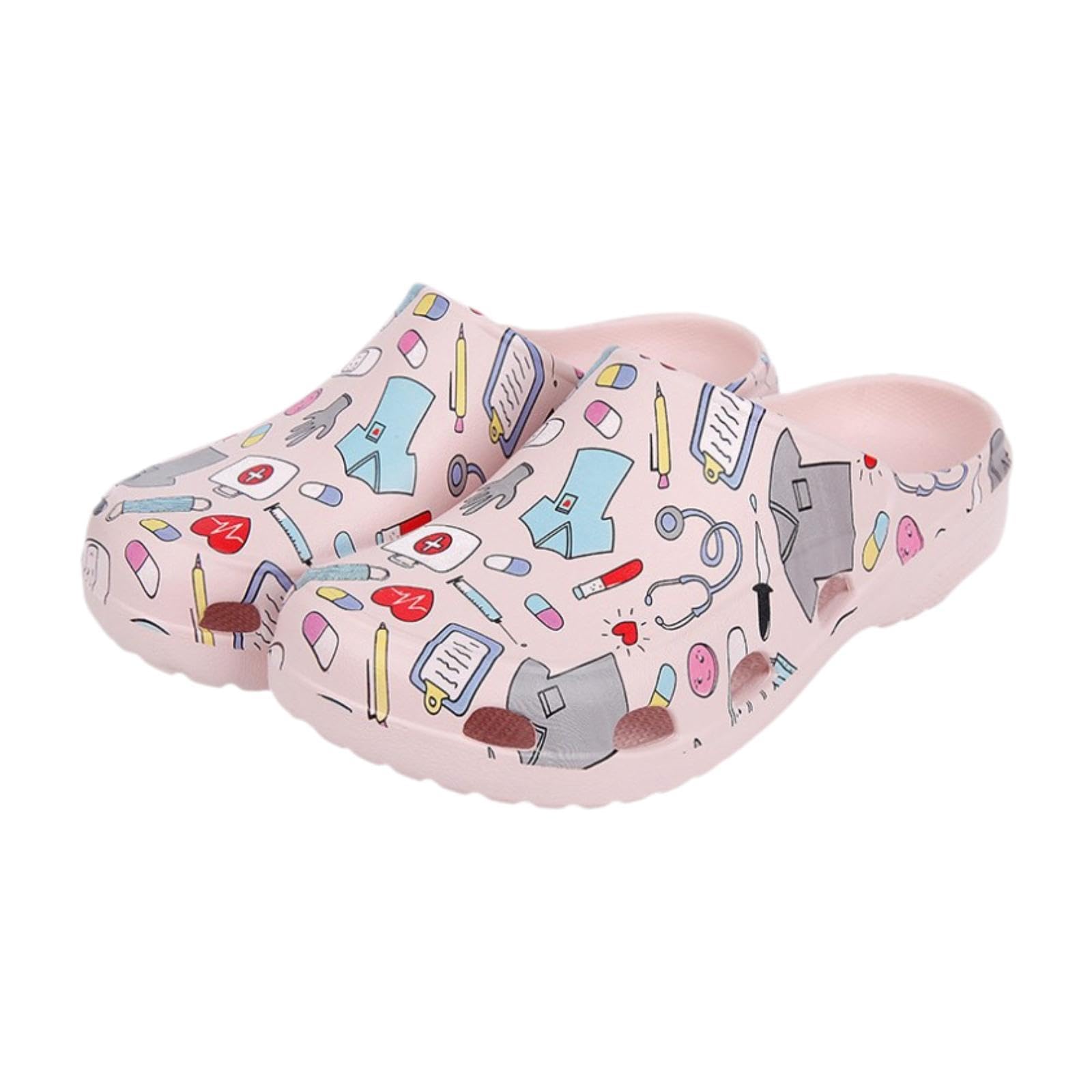 ™ Womens Clogs Lightweight Versatile Non Slip Summer Sandals for Beach Casual Inner Length 25 cm | Womens Shoes Multicolor-image-33