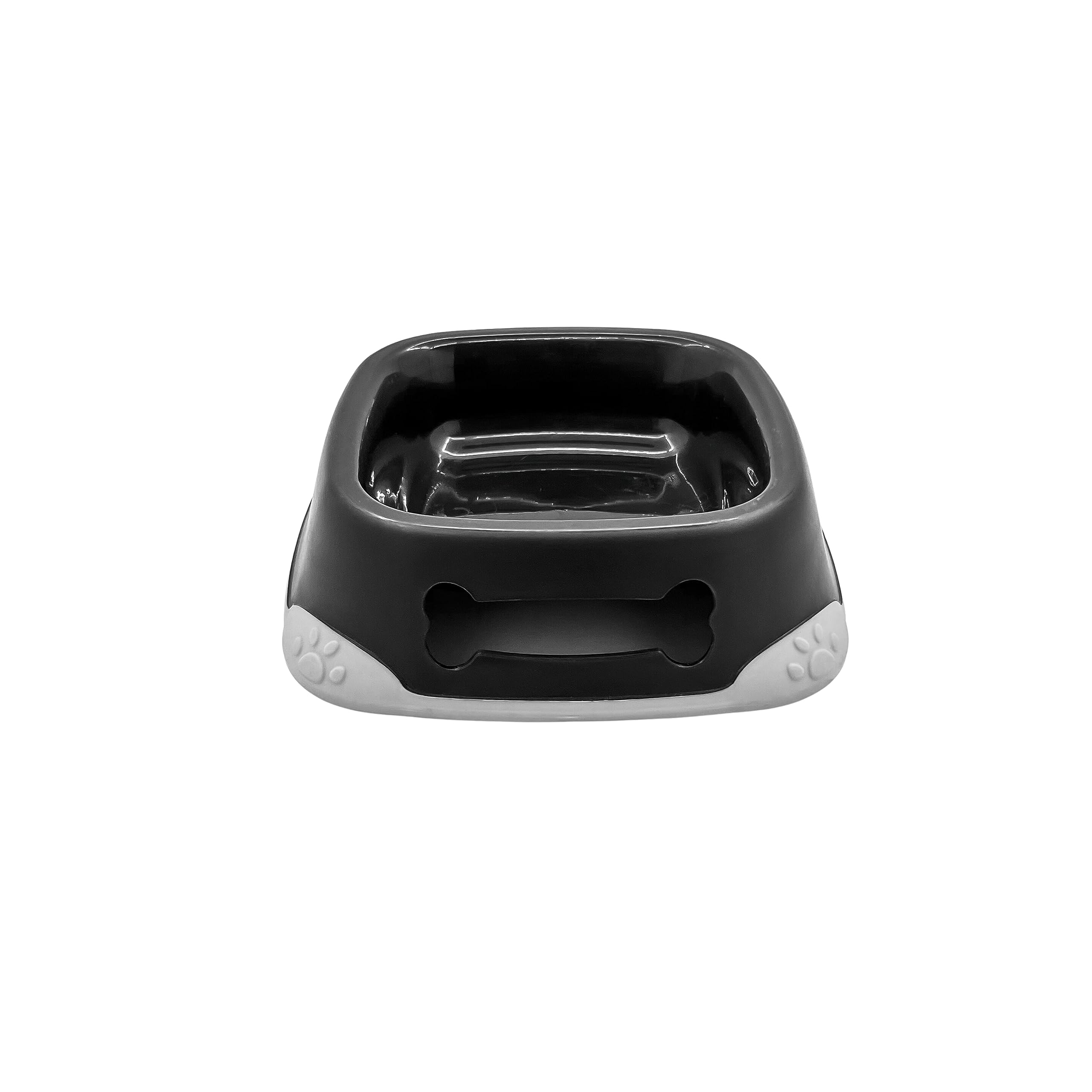 Foodie Puppies Elegant (Square Bowl) for Cats, Kittens, Puppies, and Small Dogs | Paw Design Non-Skid Rubber Bottom | Feeding Water, Wet and Dry Food Bowl (Small) (Color May Vary) (B0CG25HNC7) Amazon Price History, Amazon Price Tracker