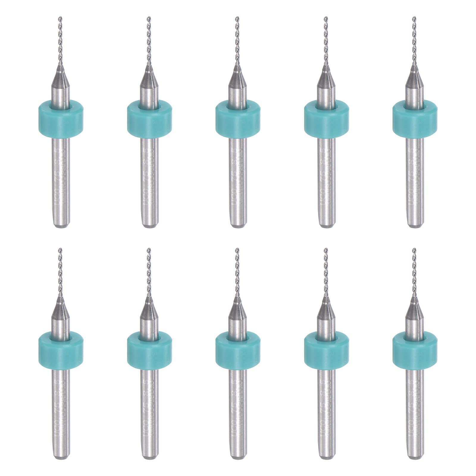 Foret pour circuit imprimé carbure de tungstène uxcell 0,75 mm micro perçage CNC outil rotatif