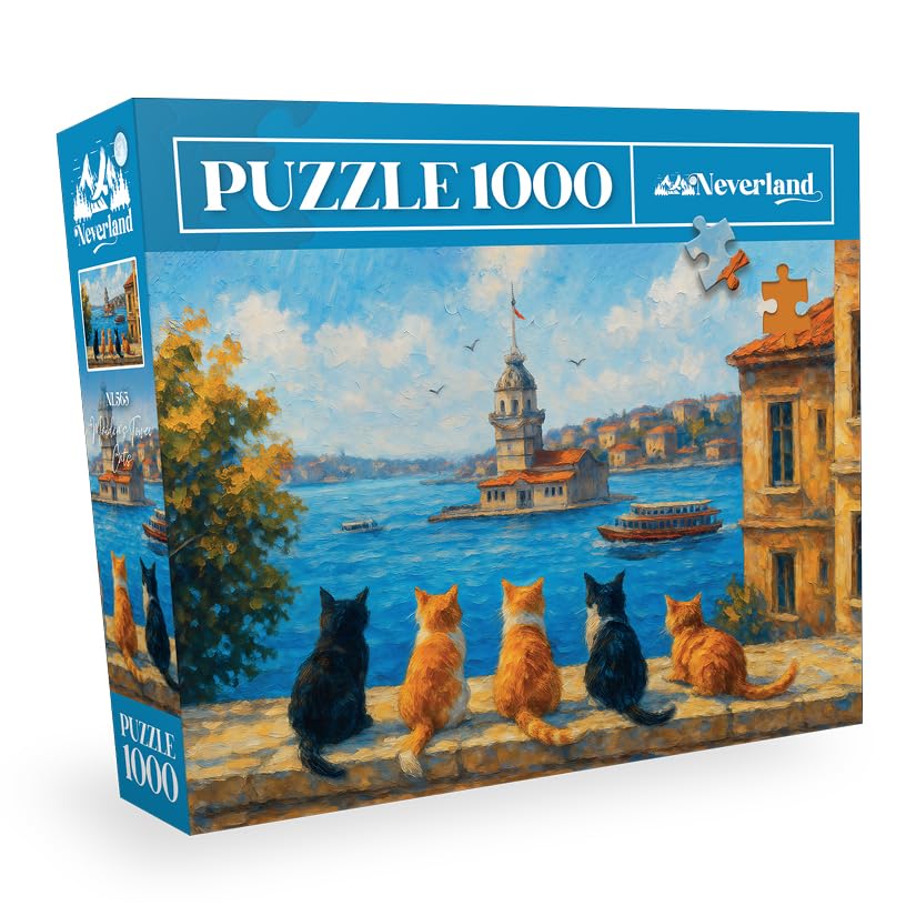 1000 PARÇA - MAIDEN’S TOWER CATS (KIZ KULESİ KEDİLERİ)