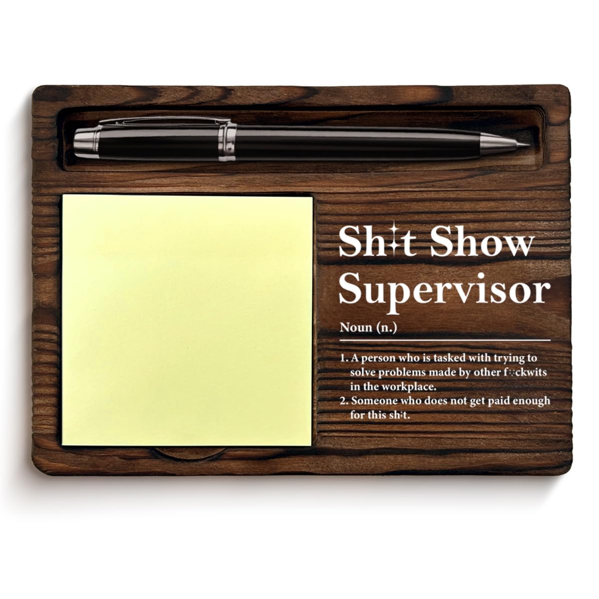 Funny Boss Gifts for Women Men, Best Thank You Gifts for Boss Leader Manager Supervisor Sticky Note Holder Office Decor — Amazon image 21
