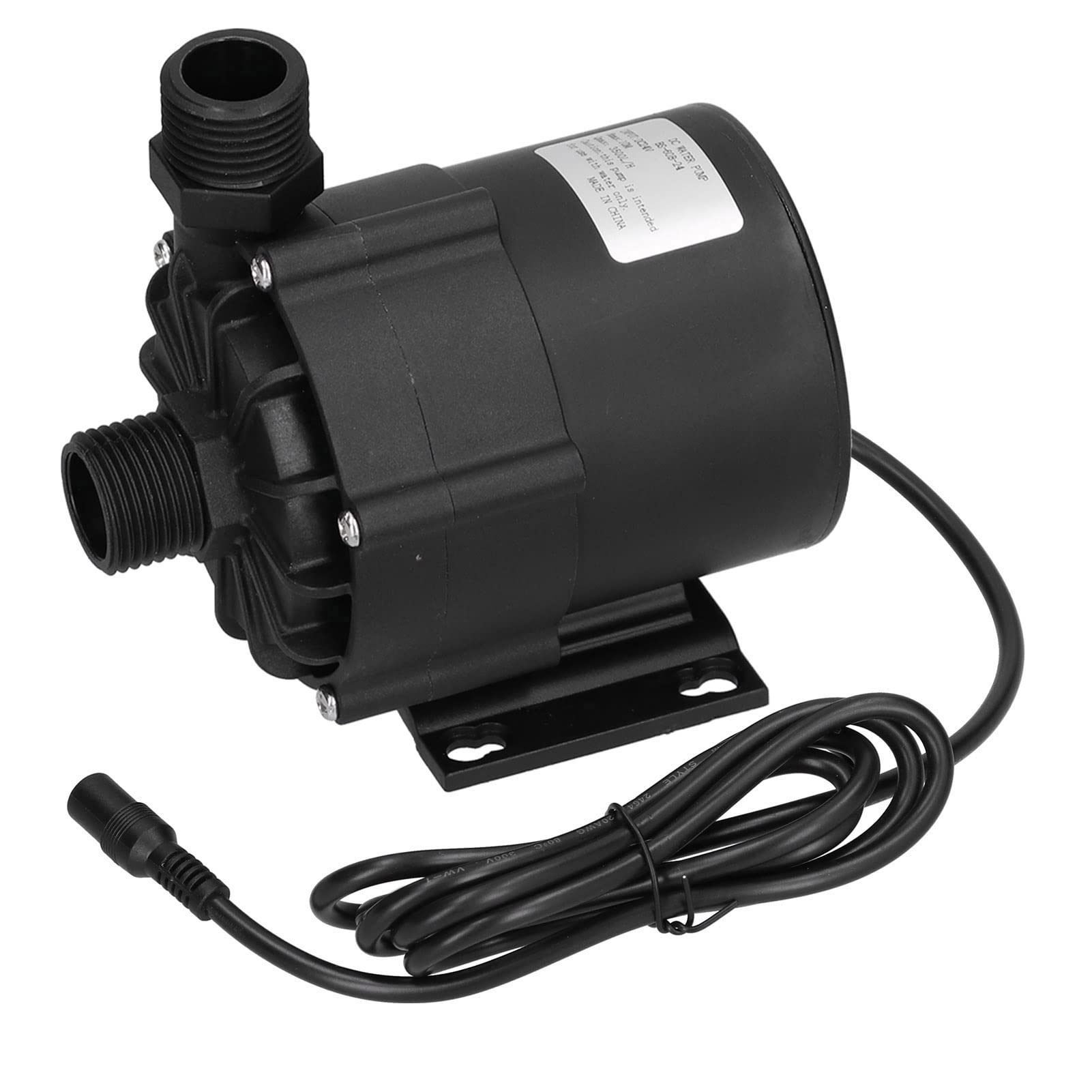 Bomba Sumergible Bomba de Agua CC sin Escobillas 24V 77W IP68 Bajo Nivel de Ruido Cabezal de 10 M Plástico de Ingeniería para Fuente de Acuario Hidropónico Refrigeración de Vehículos Eléctricos