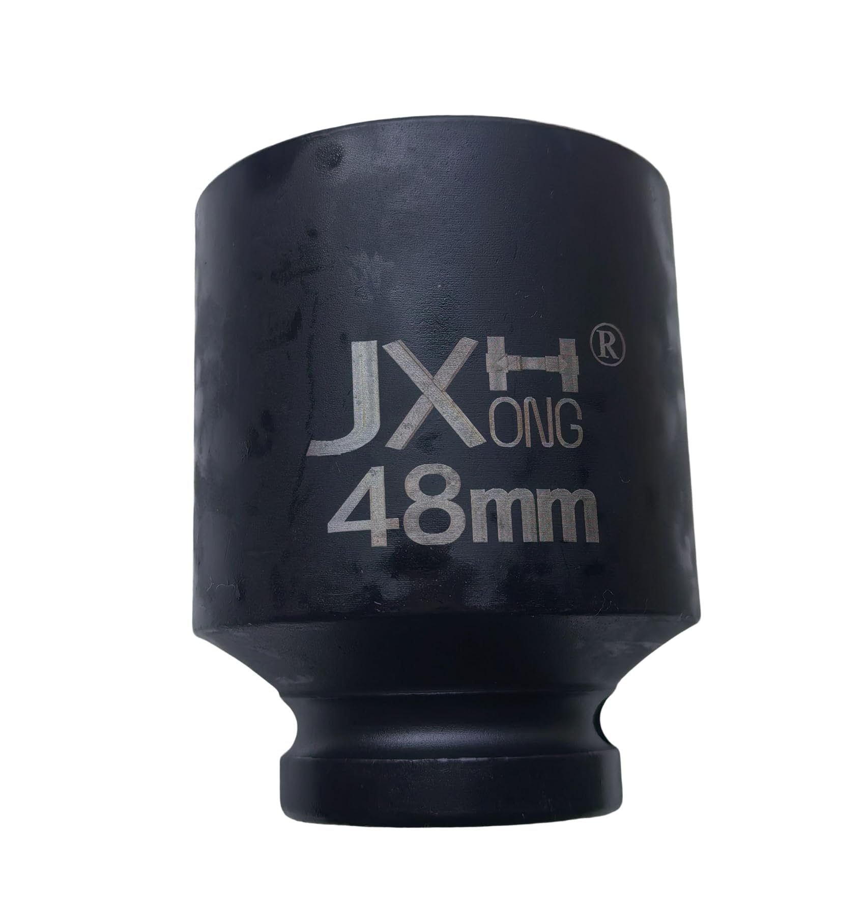 JXHONG 3/4-Inch Drive Metric 48mm Impact Socket, 6-Point, Heat Treated Cr-V Alloy Steel (48mm)