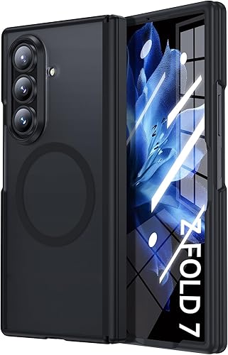 Miniatura 9 de Kaiiecal Funda delgada para Galaxy S24-Ultra 3 modos de soporte Funda para cámara Parte trasera dura y borde suave antideslizante, funda protectora