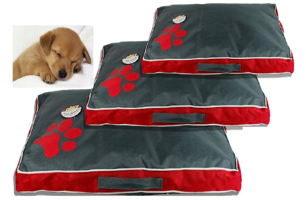 Cama Para Perro Grande De Felpa Suave - Funda Extraíble, Antideslizante, Varios Tamaños