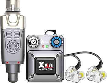 Xvive U4T9 Wireless In-Ear Monitor System with U4 and T9 IEM