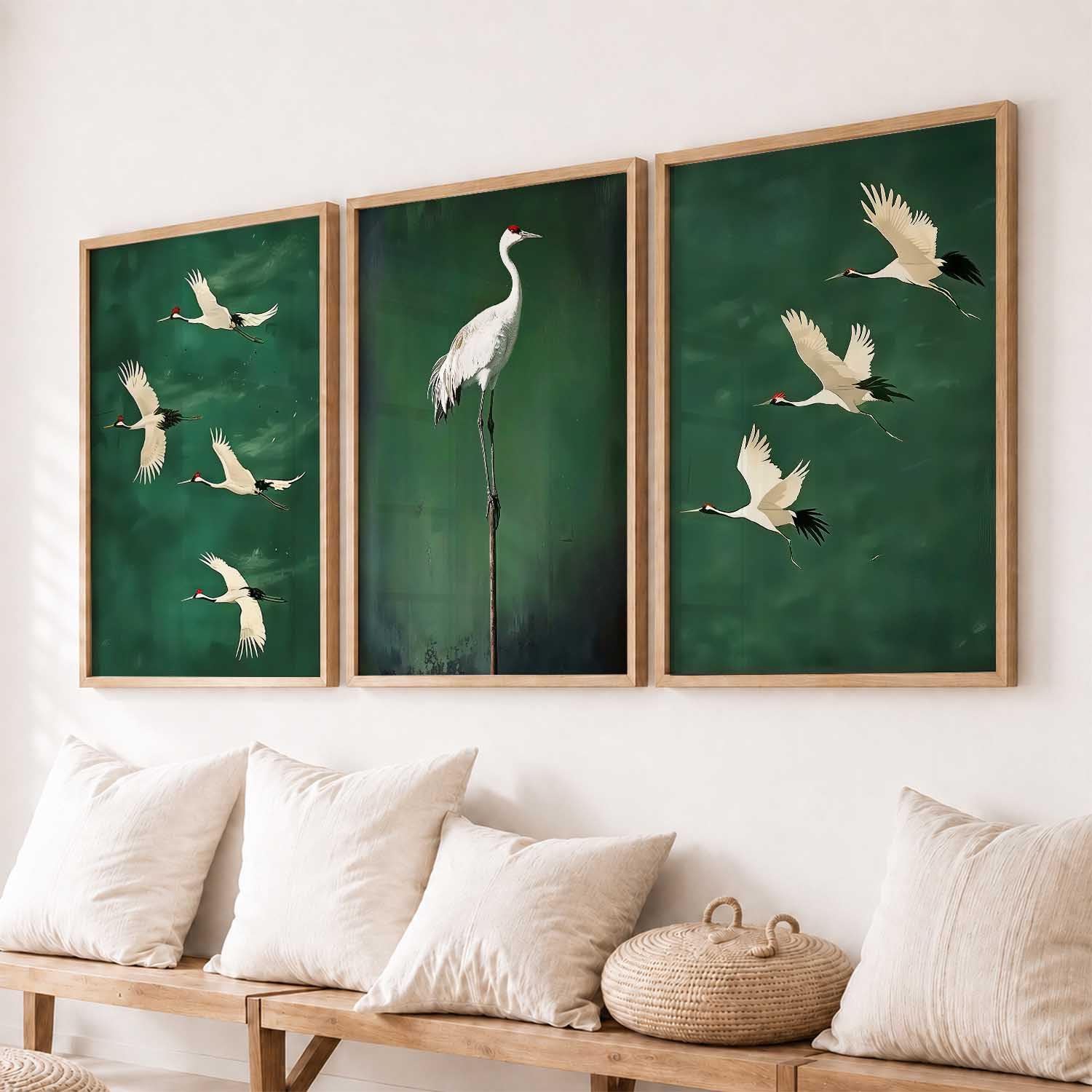 BOHO Wall Art Set - 3 Framed Prints -22 BOHO Wall Art Set - 3 Framed Prints -22