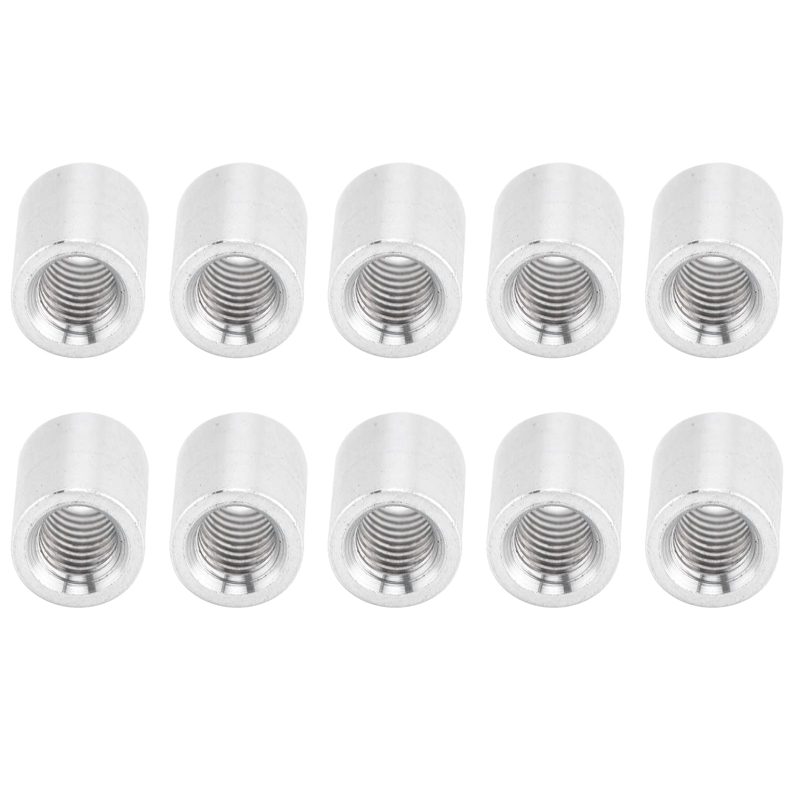 Aluminum Alloy Standoff, High Hardness Round Standoffs Durable Spacer Fasteners 10Pcs for Workpiece Connecting for Structure Supporting(Length 8mm)-image-29