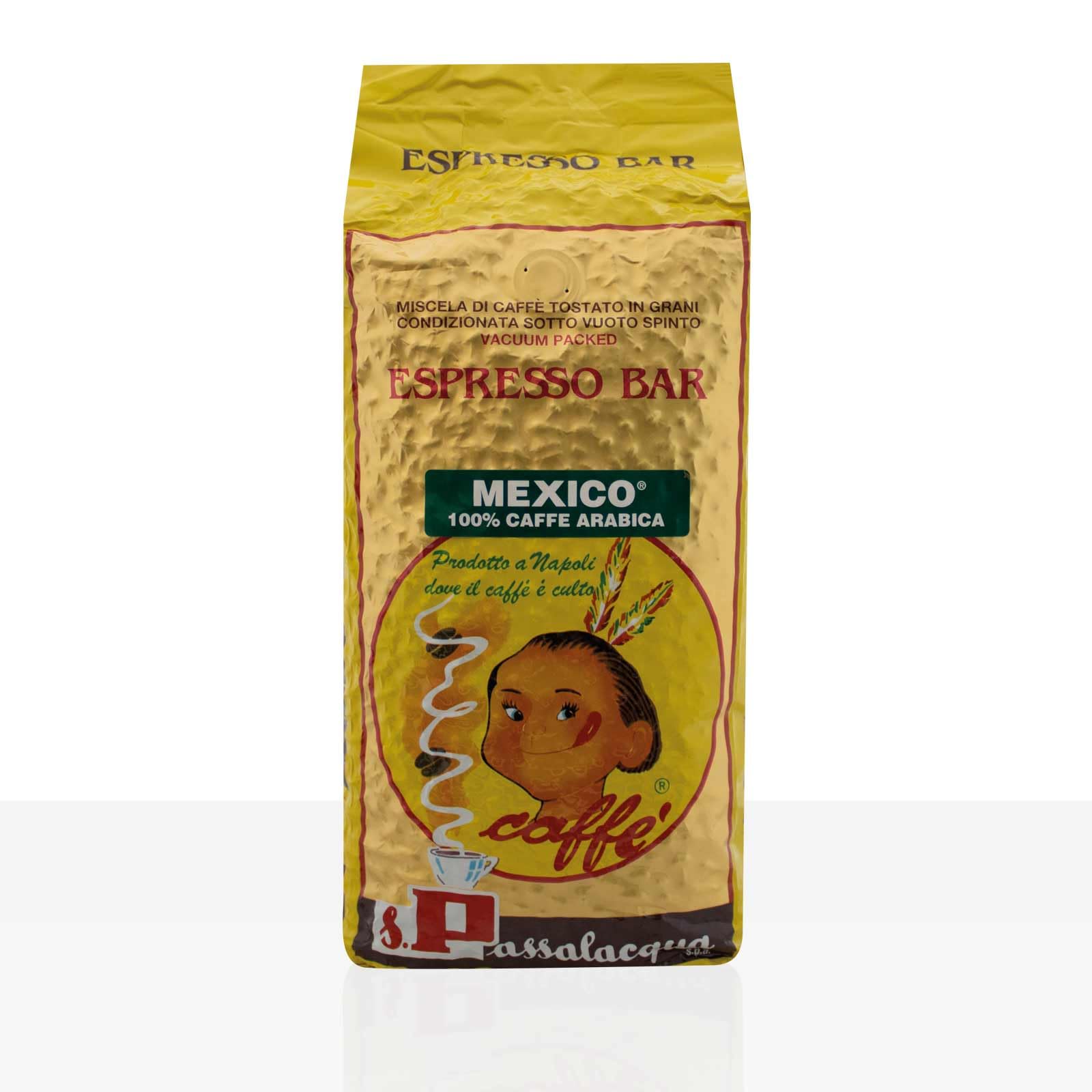 Passalacqua Kaffeebohnen MEKICO kg 1 x 6 PIECES